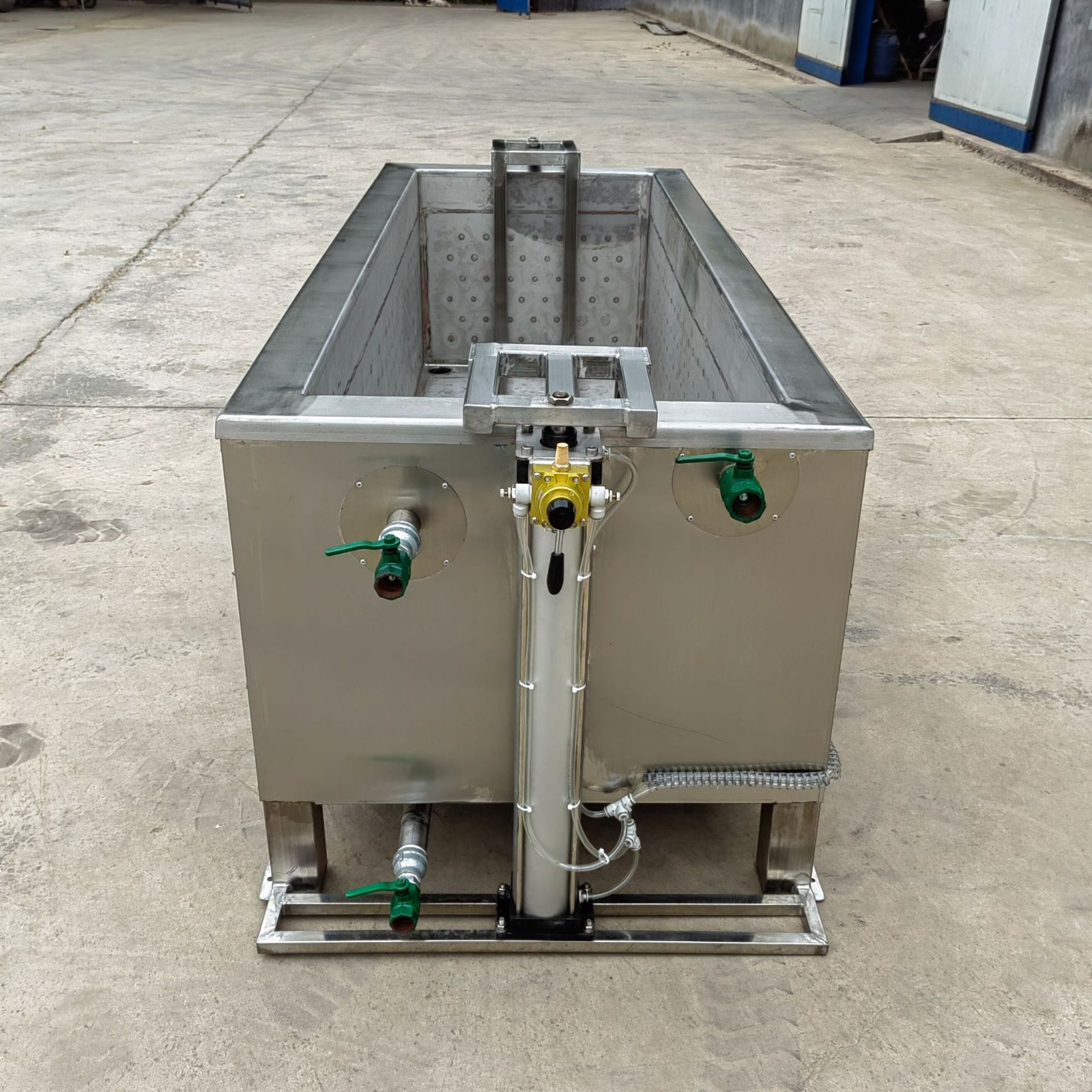 熟食鸭脖卤煮锅 自动上料出料海鲜翻筐焯水锅 翻筐猪头肉卤煮锅图5