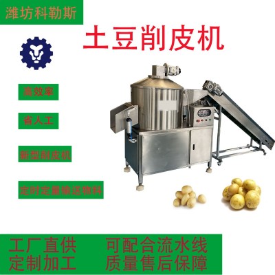 芋头莲藕山药清洗去皮机 地瓜土豆削皮机 商用根茎类土豆削皮机