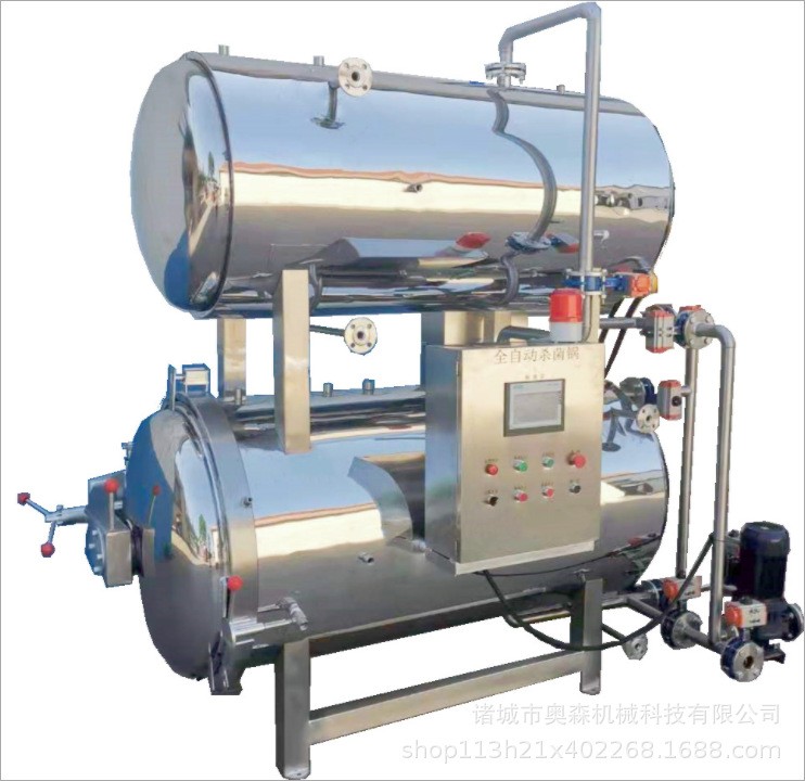 月销200 袋装玉米杀菌锅 即食豆干杀菌锅食品厂专用图5