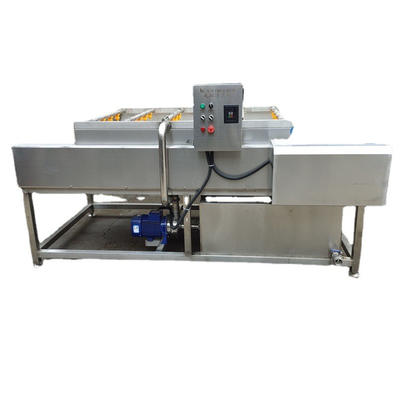 红薯毛辊清洗去皮机 马铃薯芋头削皮机清洗机 全自动毛辊去皮机图5