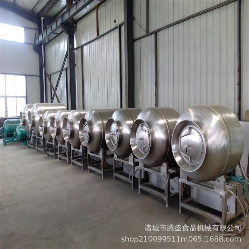 酱牛肉全自动真空滚揉机 泡菜腊肉 猪肉快速入味腌制机图5