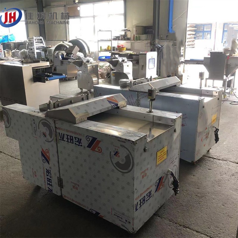 鲜鸡冻鸡牛肉切块机 多功能剁块机 全自动切鸡块机 佳鸿图7