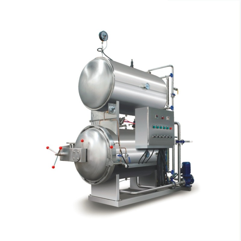 牛肉杀菌锅 蒸汽加热杀菌锅 真空包装鸭蛋粽子豆干杀菌锅图4