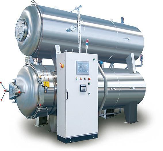 双层喷淋式杀菌釜 大型肉类食品杀菌设备 全自动高温高压杀菌锅图5