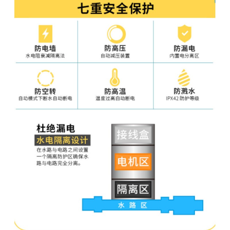 德涛家用全自动增压泵 静音不锈钢增压泵 管道太阳能热水器加压泵图3