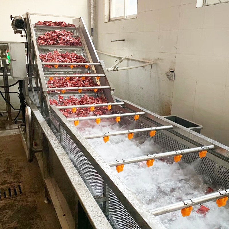 全自动净菜清洗设备洗菜机商用果蔬气泡清洗机 海鲜小龙虾清洗机图2