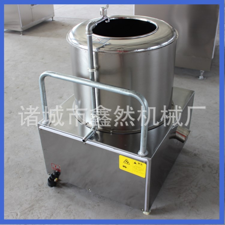鑫然机械土豆去皮机山芋磨皮机器不锈钢红薯洋芋脱皮机图4