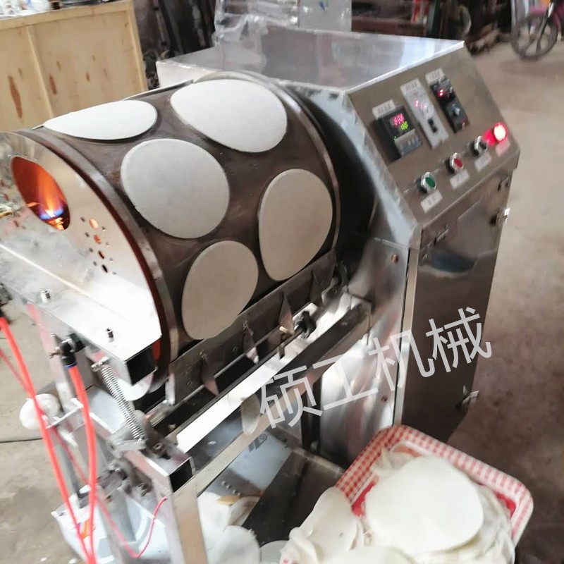 全自动烤鸭饼机器商用春卷皮荷叶饼千层蛋糕皮机器薄饼卷饼鸡蛋饼图5