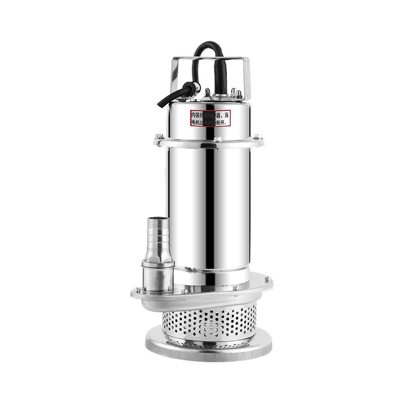 304不锈钢潜水泵耐腐蚀耐酸碱220v380v化工泵污水泵抽水泵高扬程图5