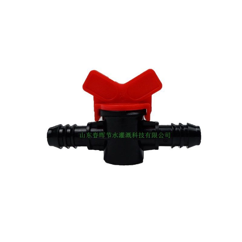 厂家供应园艺灌溉旁通阀滴灌开关滴灌带农用阀门滴灌配件PE直通阀图5