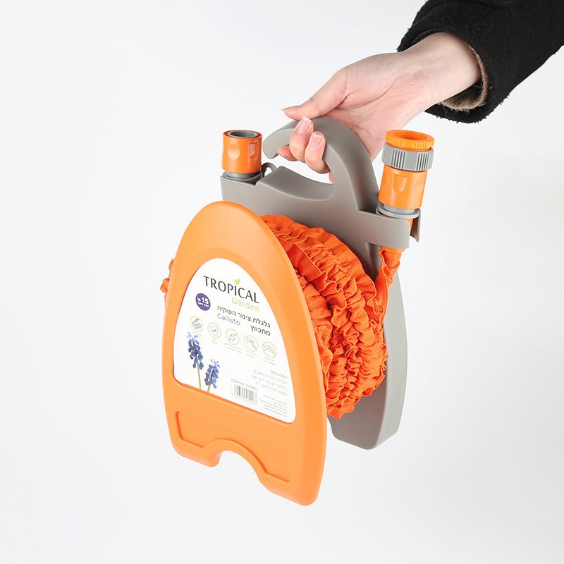 迷你水管架洗车水枪家用套装 易收纳水管软管便携花园浇花神器图4