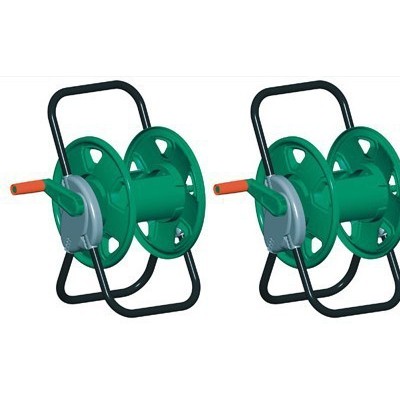 厂家供应水车架子 简易水管车水管收纳架 35米挂壁式水管秒收