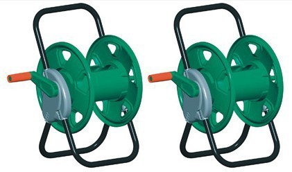 厂家供应水车架子 简易水管车水管收纳架 35米挂壁式水管秒收图3