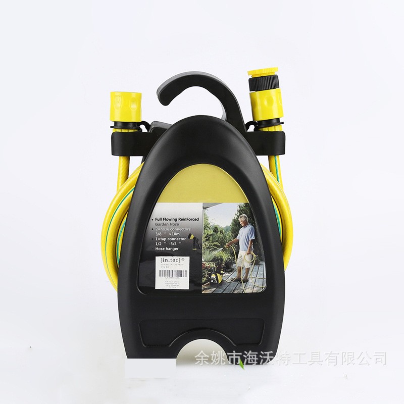 迷你型花园水管架 手提式洗车软管整理架 壁挂式收纳储藏架图3