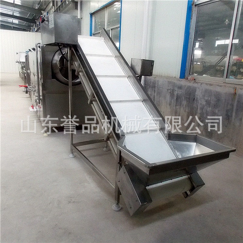 鱼类贝壳类气泡清洗机价格优惠 净菜加工设备 果蔬气泡喷淋清洗机图4