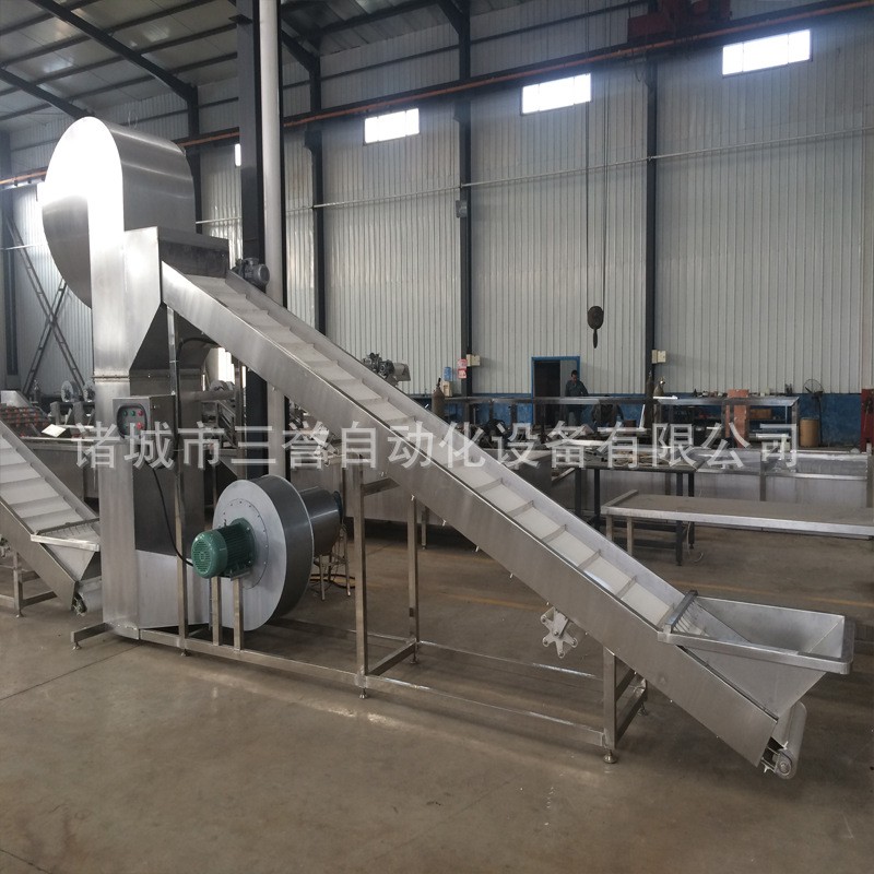 辣椒风选机 干辣椒筛选设备 辣椒去杂风选清洗机器图4