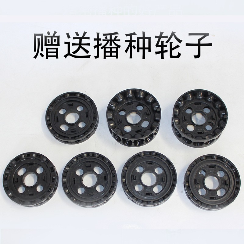 手推式滚轮式播种器 可调节滚筒播种机花生大豆玉米种子种植器图3