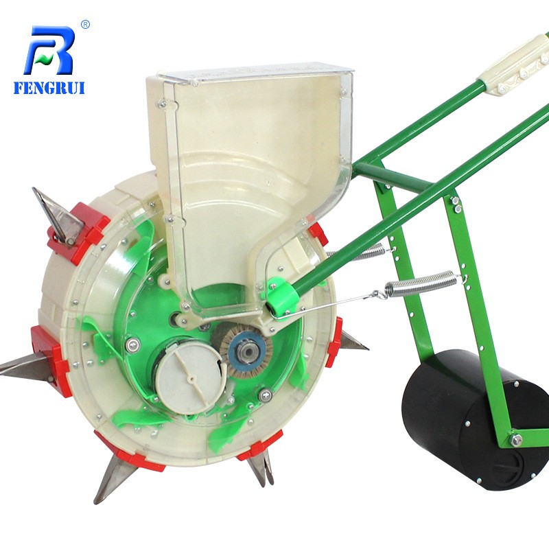 手推式滚轮式播种器 可调节滚筒播种机花生大豆玉米种子种植器图4