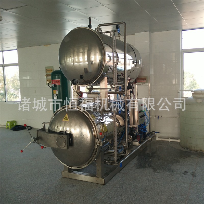 活珠子用杀菌设备 鸡蛋干高温高压灭菌锅 西藏牦牛肉高温灭菌锅图4