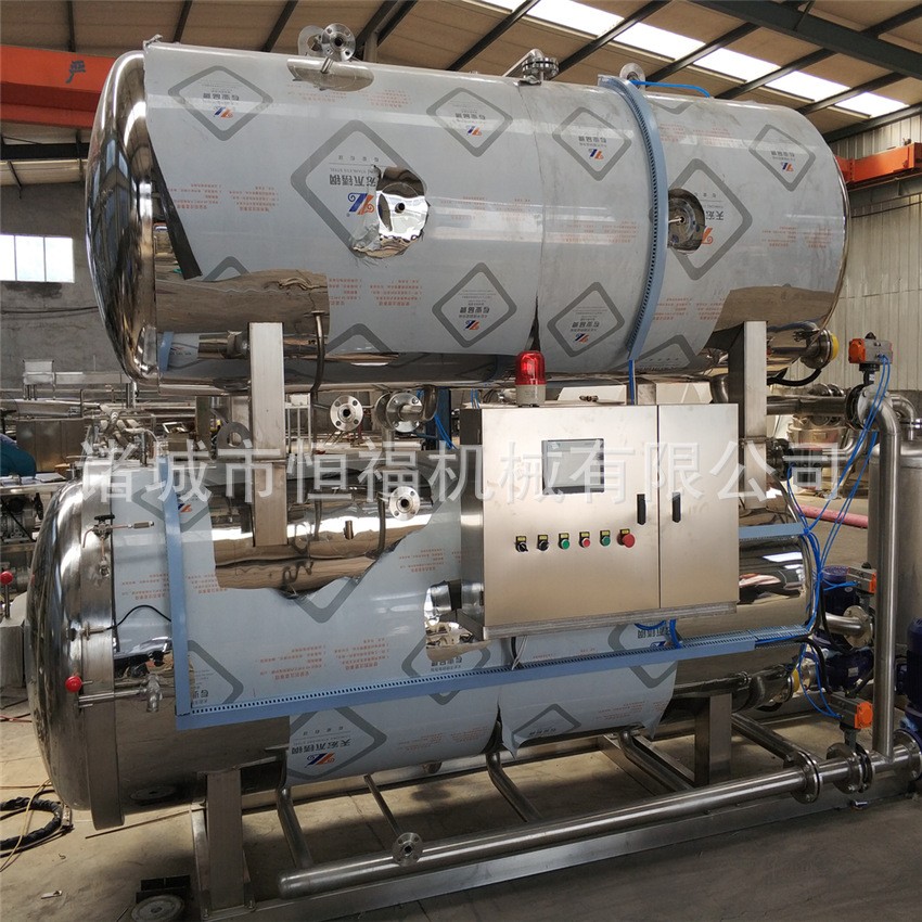 牛肉干全套生产流水线 肘子加工设备 肉制品高温杀菌锅防破袋胀袋图4