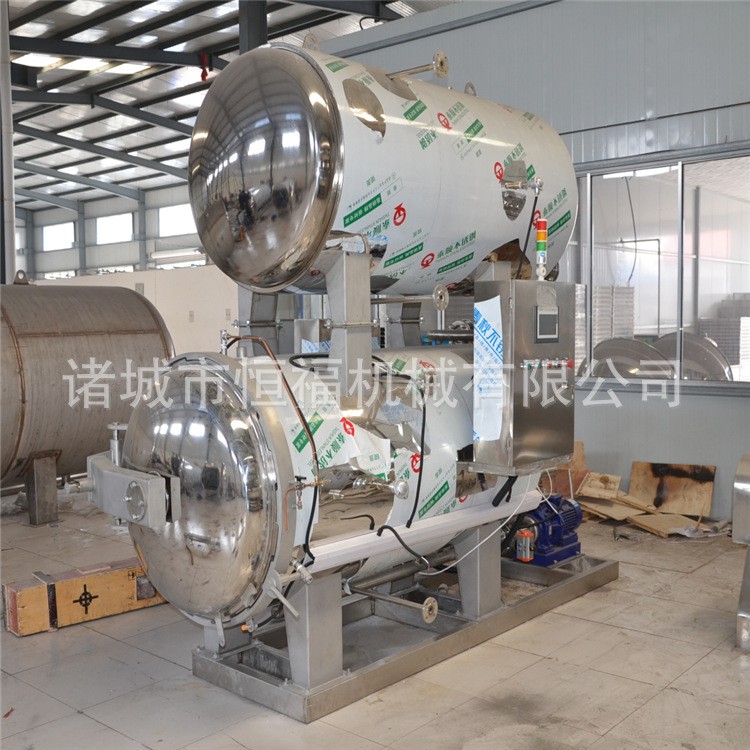 牛肉干全套生产流水线 肘子加工设备 肉制品高温杀菌锅防破袋胀袋图3