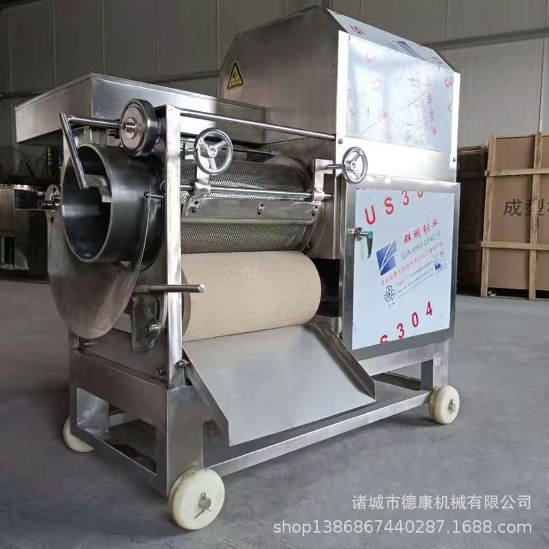 鱼丸配套设备去鱼刺机 鱼肉脱刺机 鱼糜提取机 200自动鱼肉采肉机图4