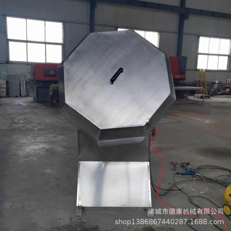 厂家直销全自动滚筒调味机 商用多功能辣条拌料机 食品酱菜拌料机图4