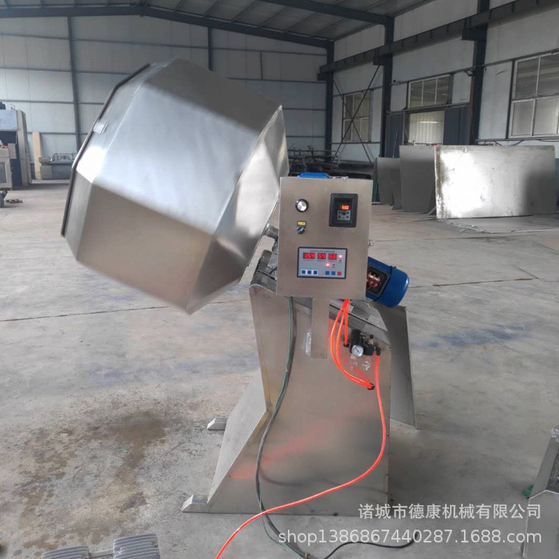 多功能不锈钢八角拌料机 休闲食品调味机 小型调味品配套设备厂家图3