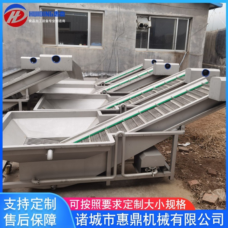 火龙果双层喷淋清洗机 蔬菜清洗风干设备 商用洗菜机 厂家供应图3