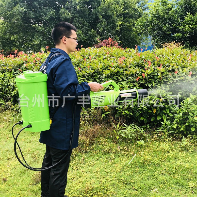 园林雾化背负式农用电动喷雾器送风筒手提式弥雾机高压打药机图5