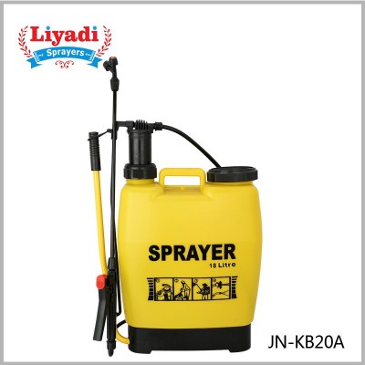 20L 吹塑 手动气压农用果树背负式打农药消毒喷药园林喷雾器
