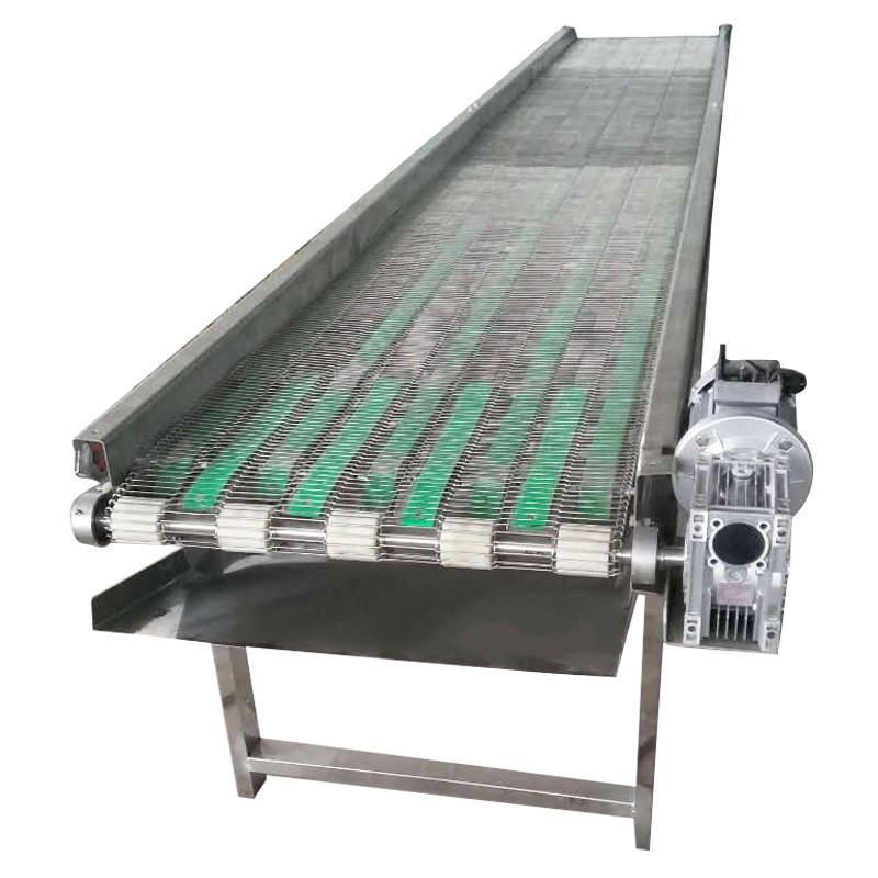 网带输送机食品包装流水线链条式传送带输送机不锈钢网链输送机图5