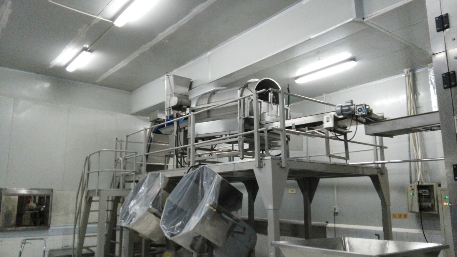 薯片 油炸 膨化食品调味机 快退式振动调味系统 调味料滚筒图2