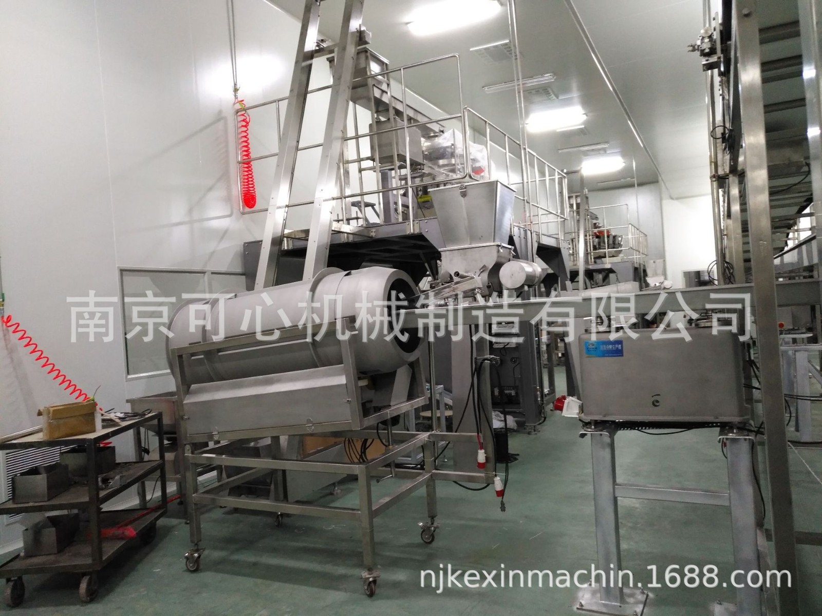 油炸食品生产线 连续油炸线 薯片调味输送机图4