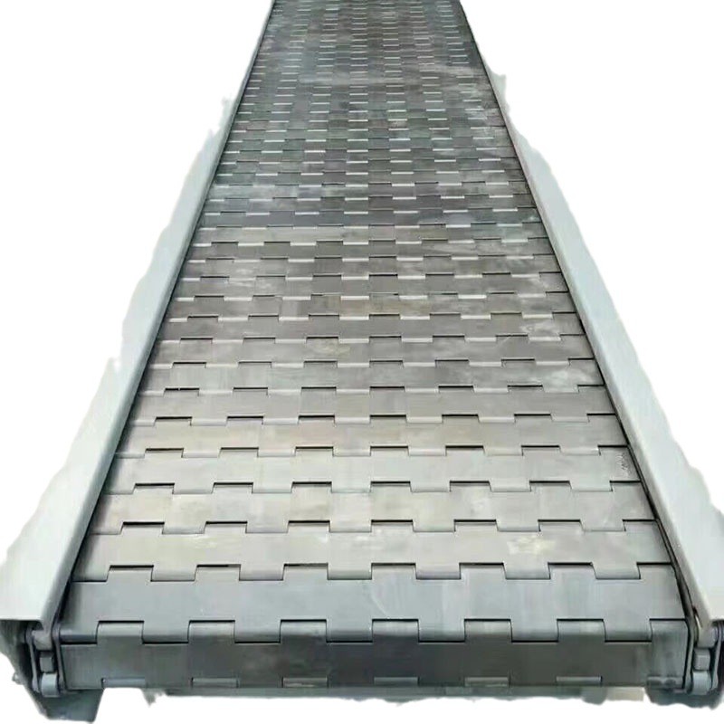 不锈钢冲孔链板式输送机 平顶链输送机 斗式提升机多种型号图5