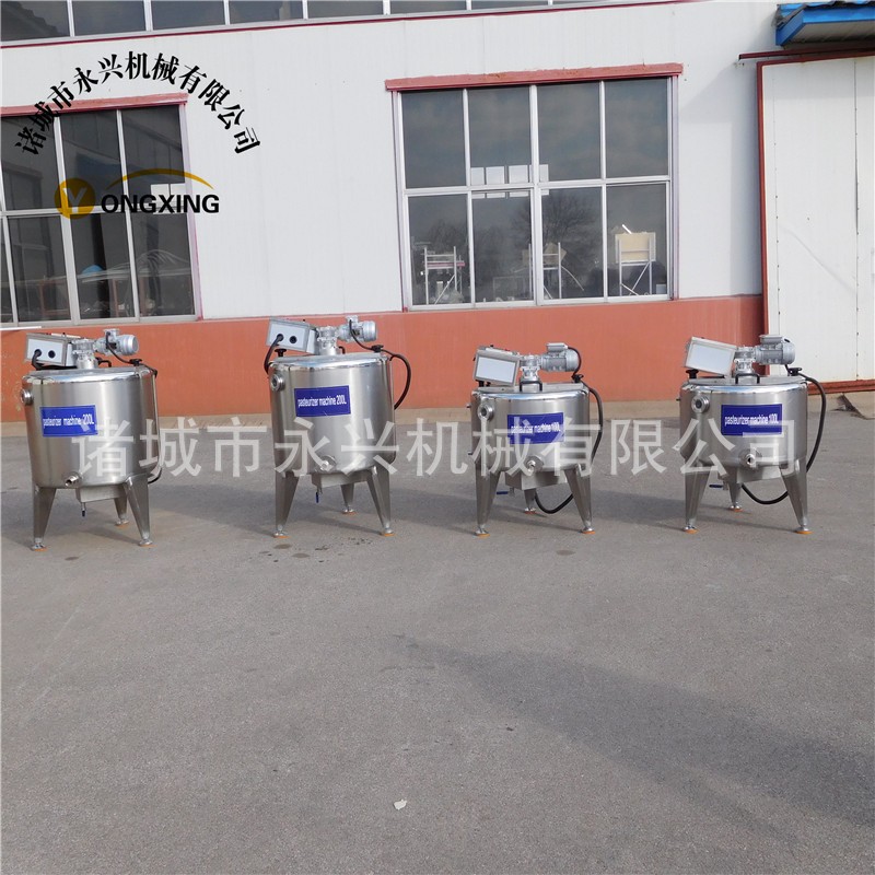 巴氏杀菌机商用液体杀菌机牛奶果汁蛋液米酒巴氏杀菌机酸奶发酵罐图2