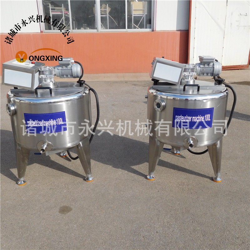 牛奶鲜奶巴氏杀菌设备 牧场牛初乳杀菌机 不锈钢驼奶羊奶杀菌机图4