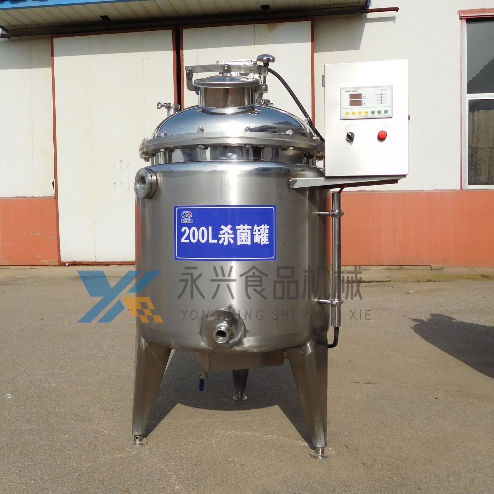 厂家供应牛奶巴氏杀菌机 全自动果汁茶饮料杀菌机 奶制品杀菌机图2