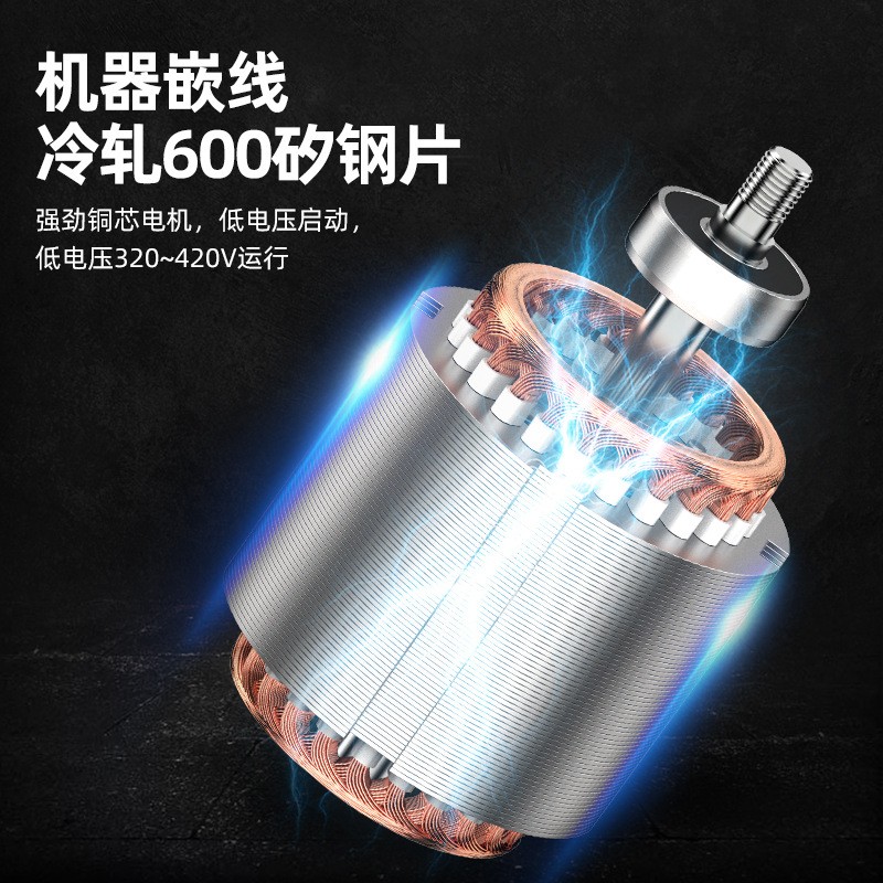 厂家定制清水多级潜水电泵农用高扬程深井抽水泵220V小老鼠抽水机图4