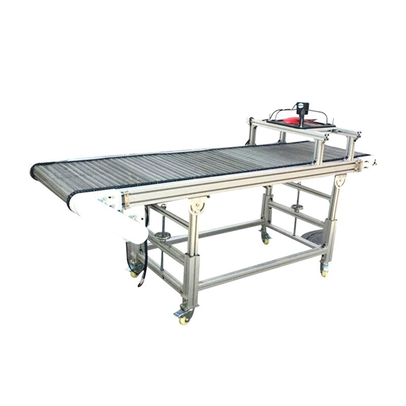 链板输送机不锈钢网带平顶链输送带耐高温链板生产线链板输送带图5