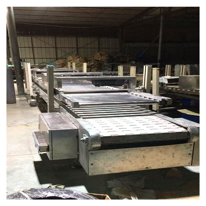 链板输送机不锈钢网带平顶链输送带耐高温链板生产线链板输送带图4