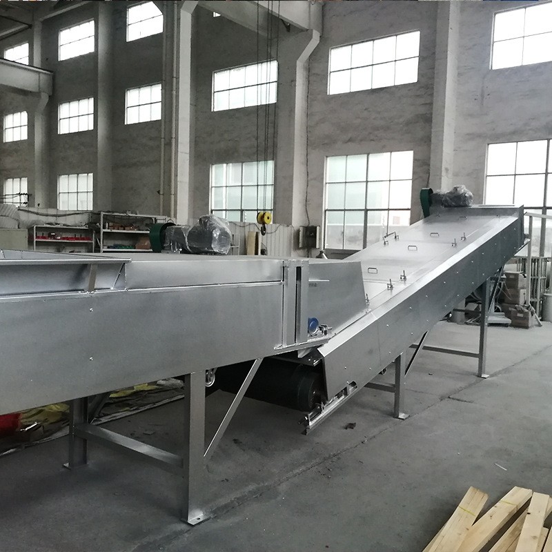 苏州供应皮带输送机批量供应爬坡送料机工厂快递分拣流水线传送机图4