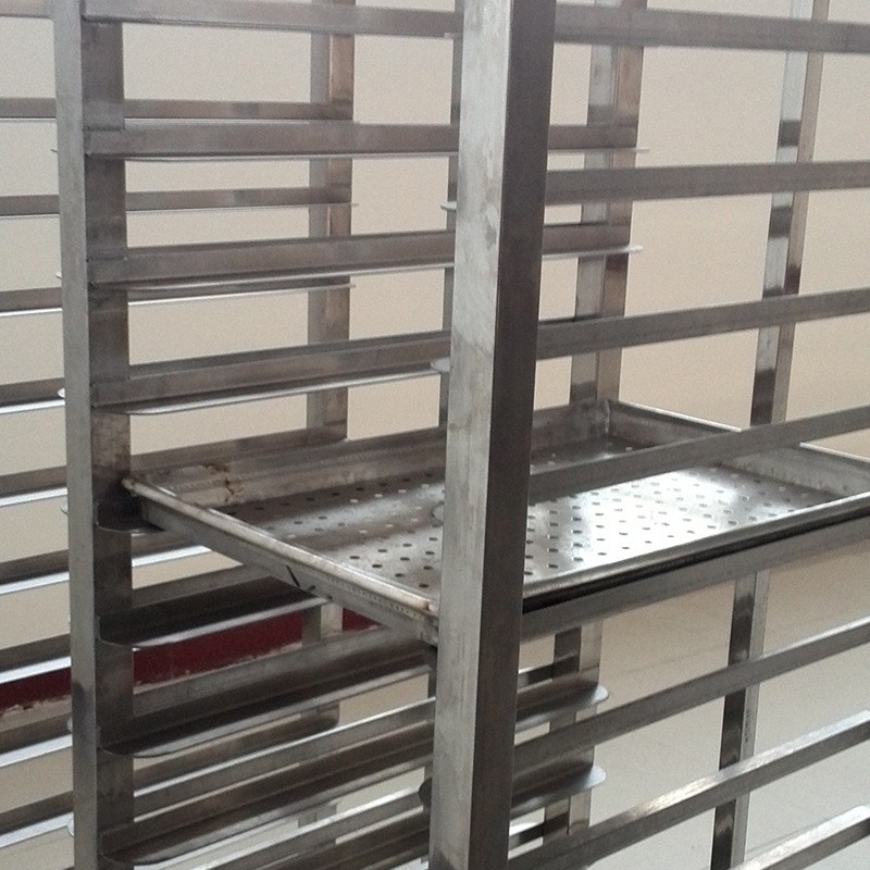 不锈钢速冻架车不锈钢急冻架车不锈钢冷库架子车图2