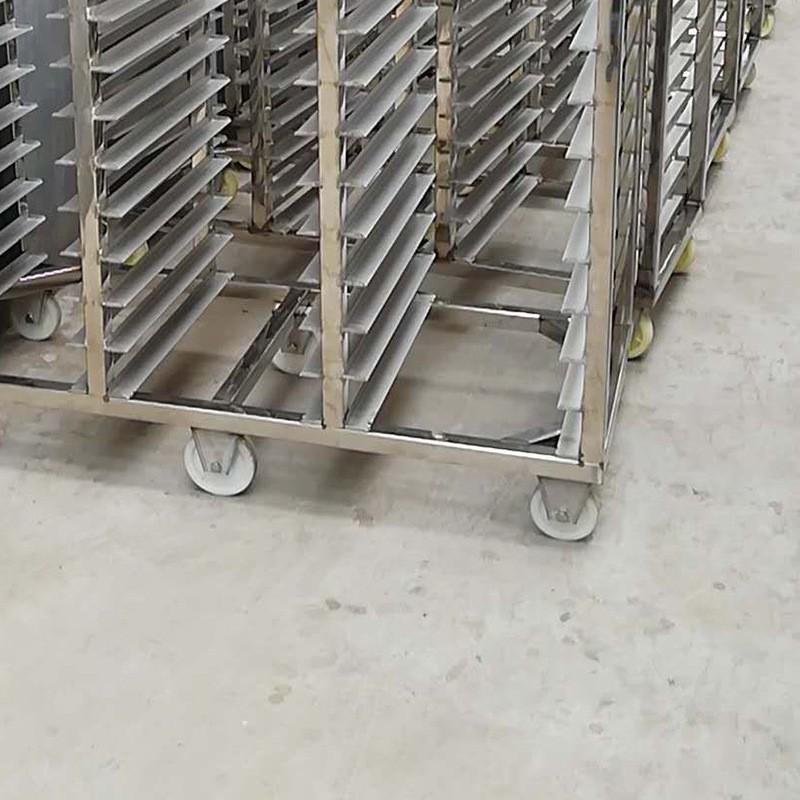 不锈钢速冻架车不锈钢急冻架车不锈钢冷库架子车图4