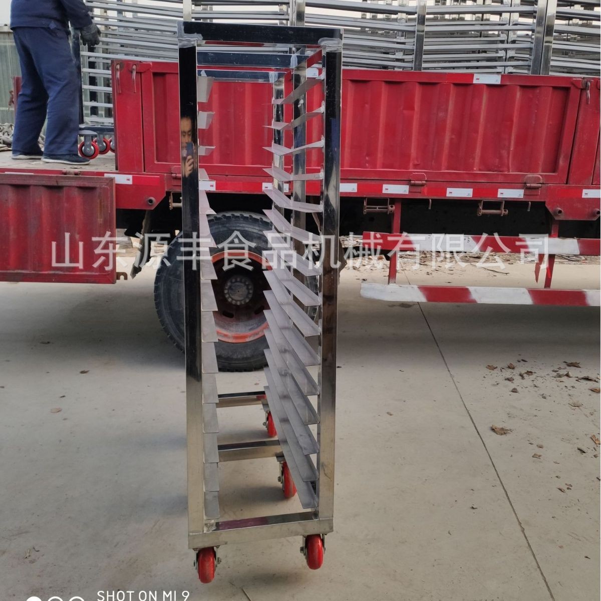 源丰不锈钢速冻架车 不锈钢急冻架车 不锈钢滑道架车图4