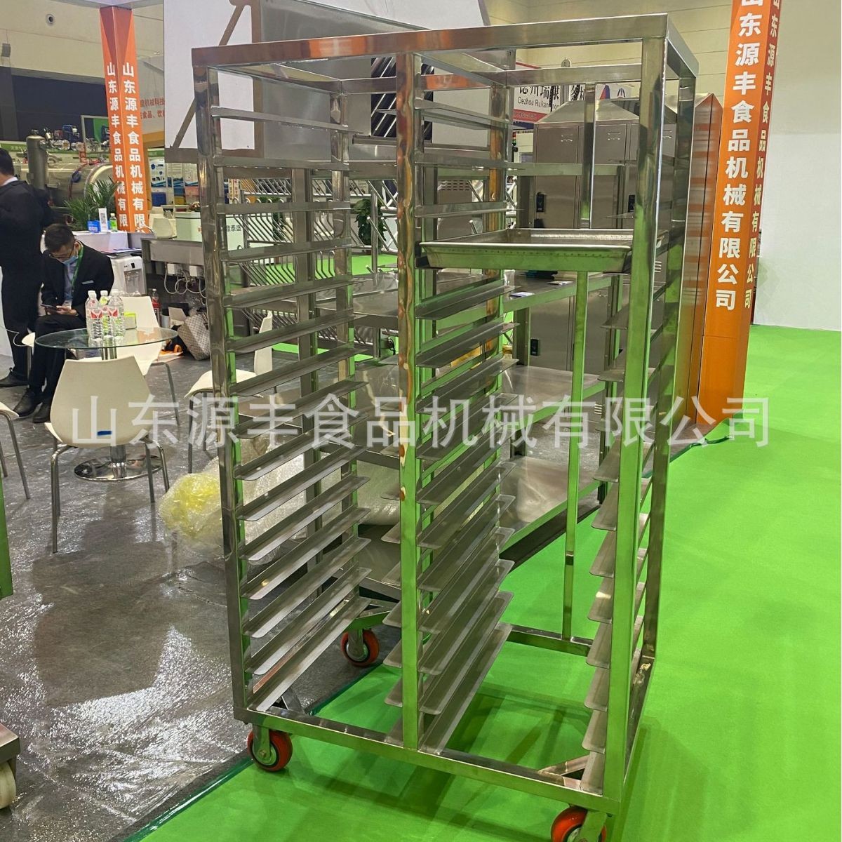 食品厂用304不锈钢速冻架车 不锈钢急冻架车 不锈钢晾肉架车图5