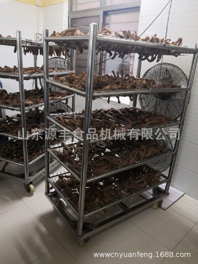 不锈钢速冻架车 晾肉架车 冷库用架子车 车间周转车图2