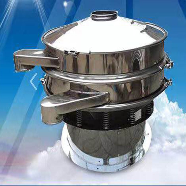 咖啡奶茶粉末圆形震动筛 不锈钢振筛颗粒电动筛网机 超声波振动筛图3