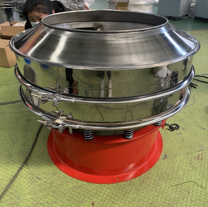 新乡振动筛厂三次元旋振筛小型食品过滤分选筛豆浆颗粒电动震动筛图3