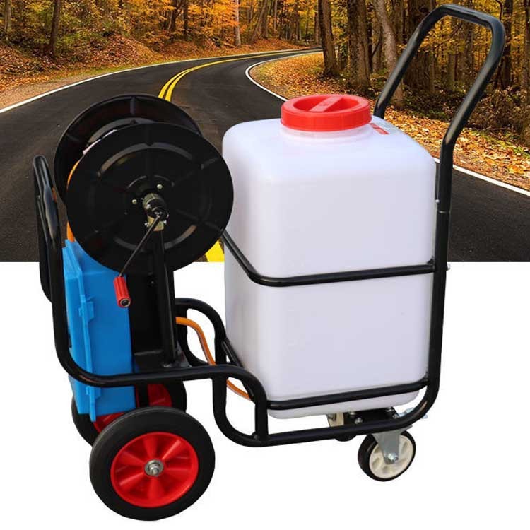 远射程园林打药喷雾器 蔬菜大棚去虫打药机 轻松打药烟雾弥雾机图5